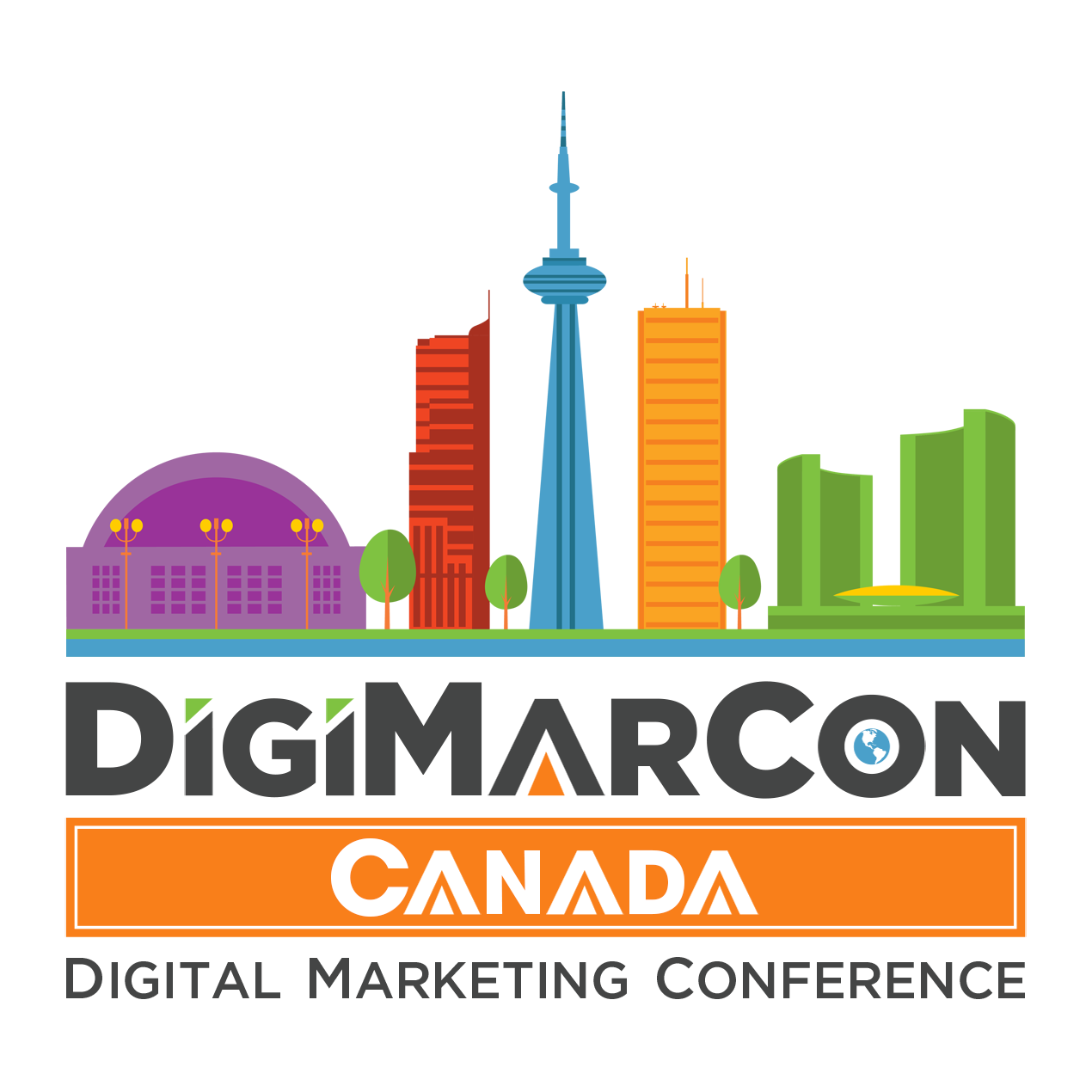 DigiMarCon Canada 2024 - Digital Marketing, Media and Advertising Conference & Exhibition Logo